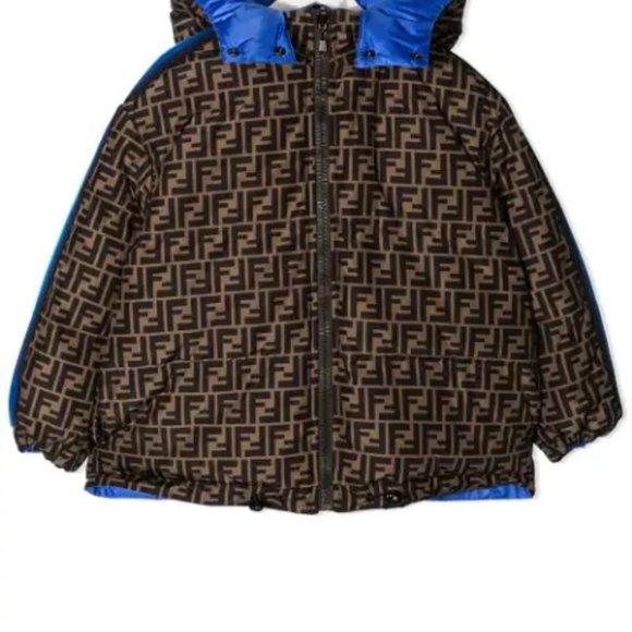 Fendi Kids TEEN reversible padded jacket